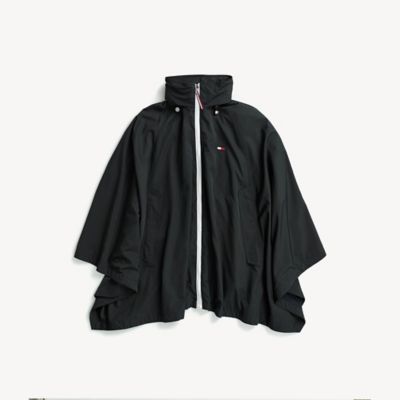 Hooded Zip Poncho | Tommy Hilfiger