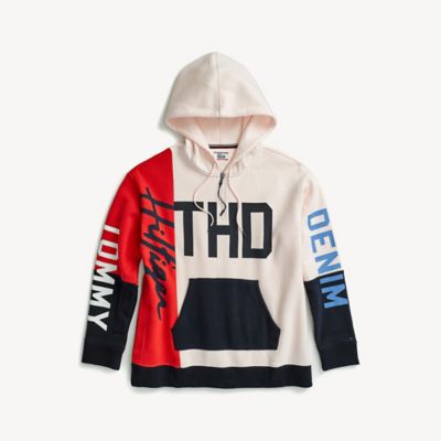 oversized hoodie tommy hilfiger