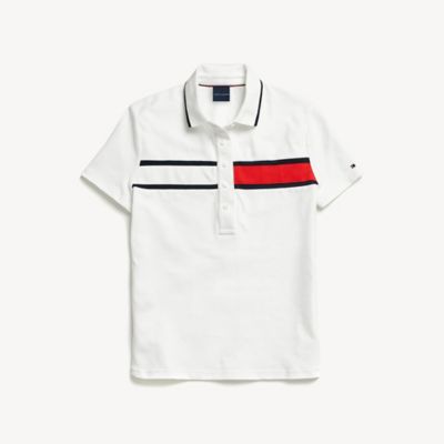 white polo tommy hilfiger