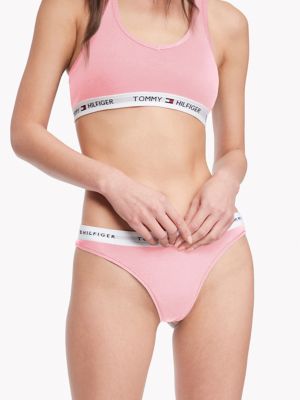 tommy hilfiger pink bralette