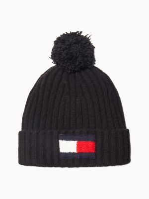 tommy hilfiger pom pom hat