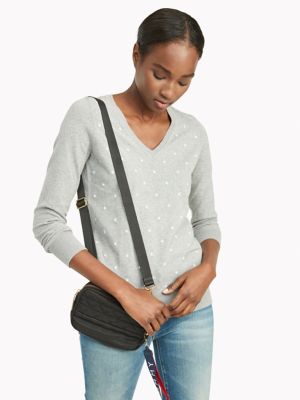 v neck tommy hilfiger sweater