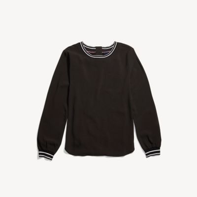 tommy long sleeve top