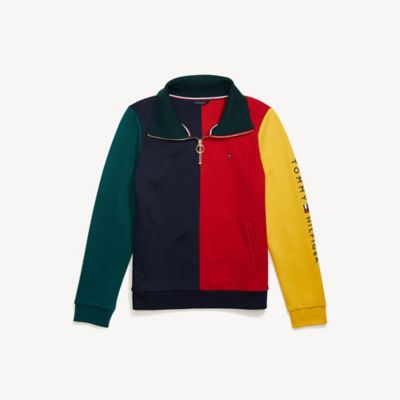 tommy hilfiger sweatshirt colorblock