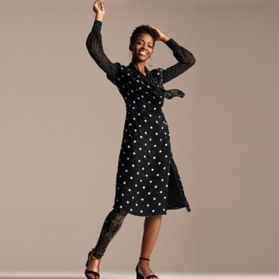 Zendaya Adaptive Polka Dot Dress 