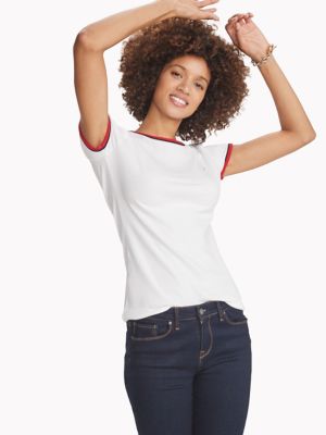 tommy hilfiger ringer tee