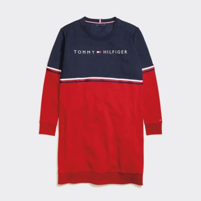 tommy hilfiger colorblock sweatshirt womens