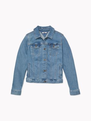 tommy hilfiger trucker denim jacket