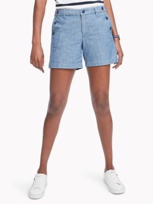 tommy hilfiger denim shorts womens