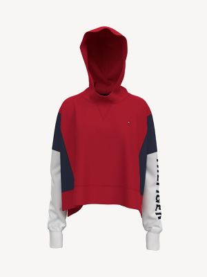 tommy hilfiger maroon hoodie