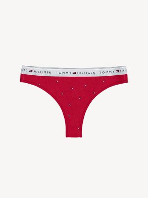 red tommy hilfiger thong