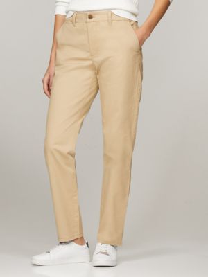 Solid Slim Fit Chino, Travertine
