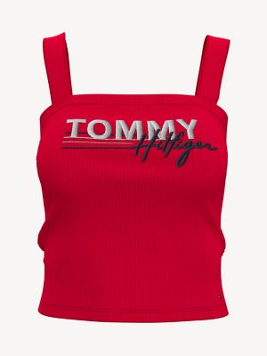 Essential Ribbed Tank Top | Tommy Hilfiger