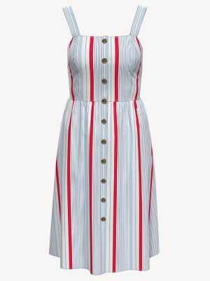 tommy hilfiger blue striped dress