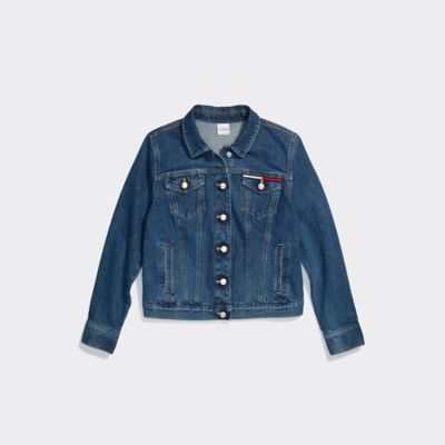 tommy hilfiger regular trucker jacket