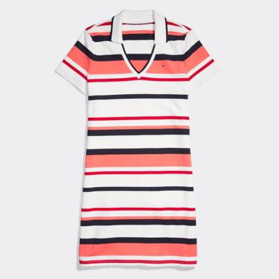 tommy hilfiger striped polo dress