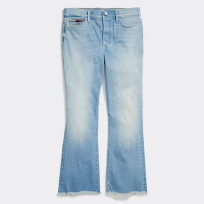 tommy hilfiger flared jeans