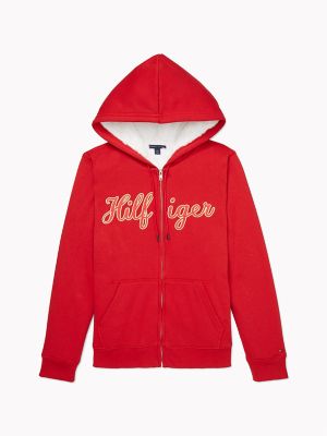 fur faux hoodie