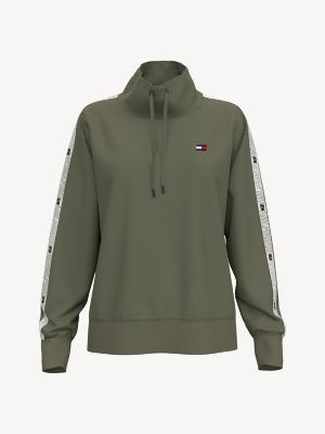 tommy hilfiger signature tape logo sweatshirt