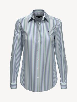 tommy hilfiger women's striped shirt