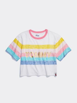 tommy hilfiger t shirt rainbow