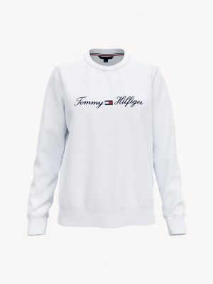 tommy hilfiger logo crew neck