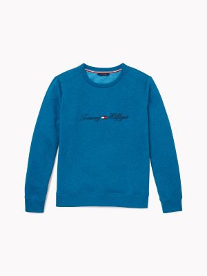 tommy hilfiger white logo hoodie