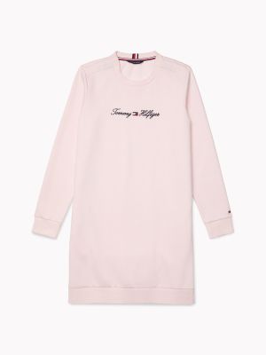 peach tommy hilfiger sweatshirt