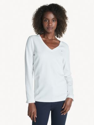 Tommy hilfiger classic 2025 v neck sweater