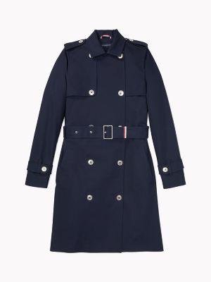 tommy hilfiger essential trenchcoat