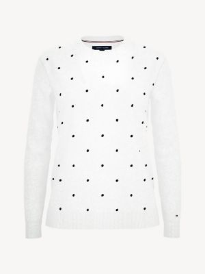 tommy hilfiger black sweater women's