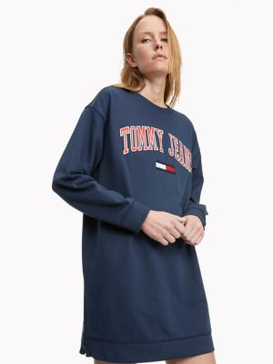 ORGANIC COTTON TJ SWEATSHIRT DRESS