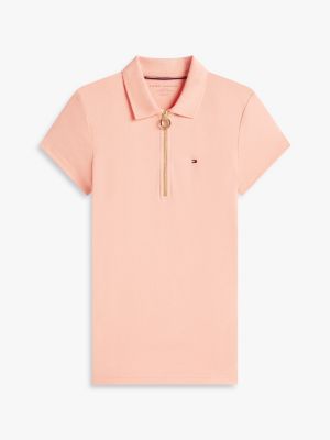 Slim Fit Zip Polo | Tommy Hilfiger