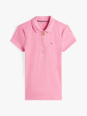 Slim Fit Zip Polo | Tommy Hilfiger Slim Fit Zip Polo | Tommy Hilfiger