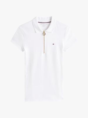 Slim Fit Zip Polo | Tommy Hilfiger
