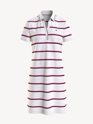 essential flag polo dress