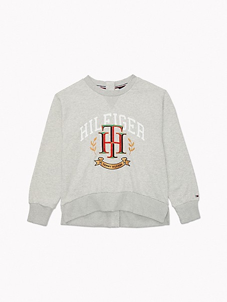 Tommy Hilfiger Boys' Adaptive Seated Fit Sweater with Velcro Brand Closure 