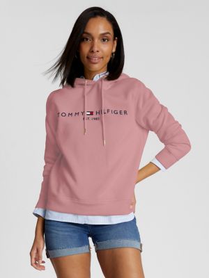 Tommy hilfiger long hoodie sale