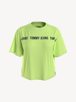 Tommy Jeans Unisex USA graphic logo t-shirt in white