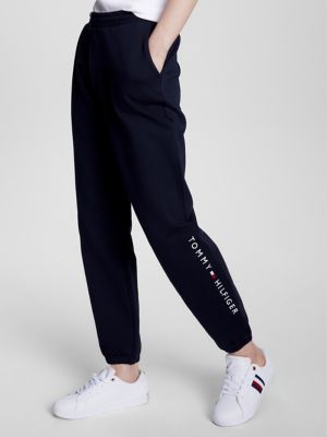 Embroidered Tommy Logo Sweatpant, Navy