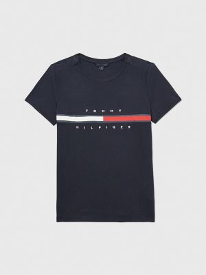 Stripe Signature T-Shirt, Sky Captain