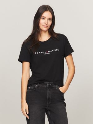 Embroidered Tommy Logo T-Shirt