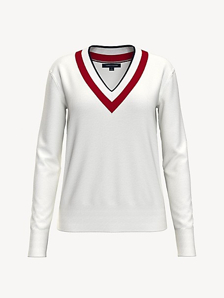 Tommy Hilfiger Essential V-Neck Sweater Shirt Garçon 