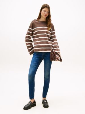Mid-Rise Skinny Jean, Dark Wash