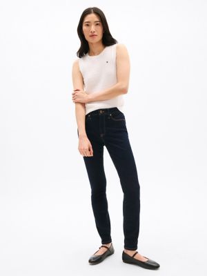 Mid-Rise Skinny Jean, Dark Denim