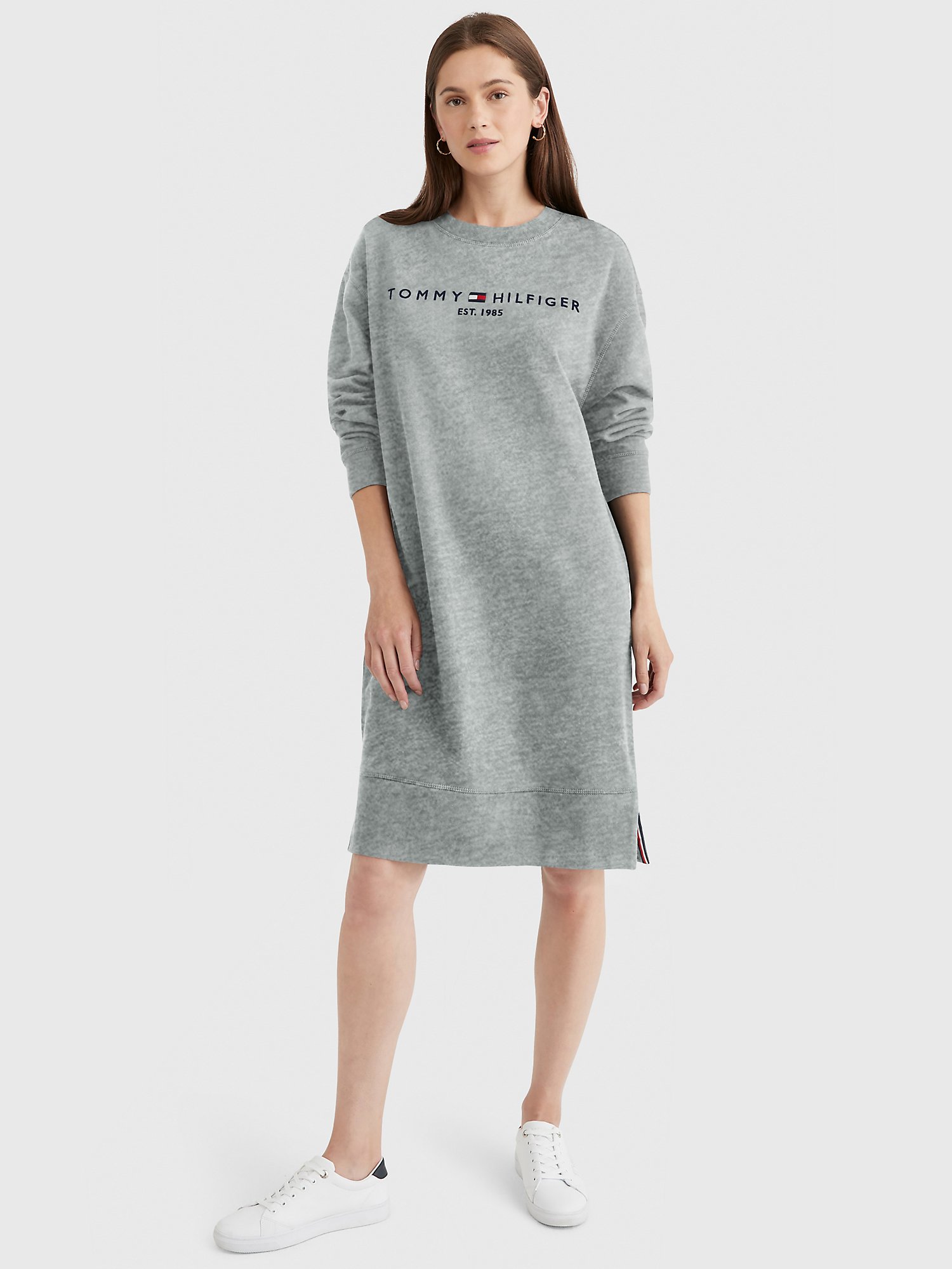 Hamburger voordeel Seminarie Hilfiger Logo Sweatshirt Dress | Tommy Hilfiger USA