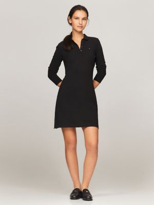 Long sleeve dress polo on sale