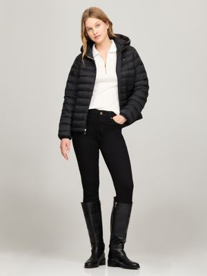 Long-Sleeve Zip Slim Fit Polo, Milky Way