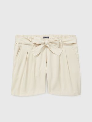Seated Fit Belted Short, Mudstone