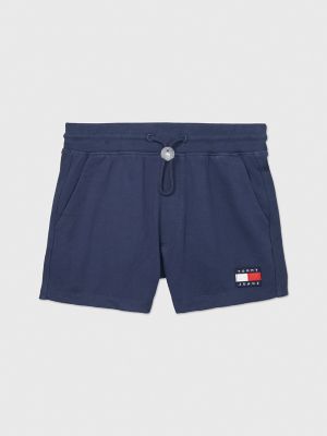 Flag Sweatshort, Cobalt Sapphire